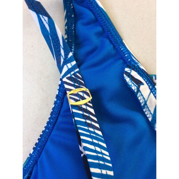 Bleu Rod Beattie Swim One Piece Swimsuit Lace Up Swimwear - Picture 8 of 9